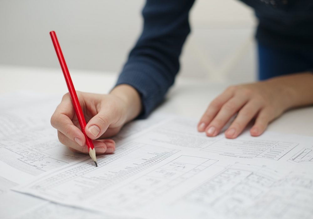 Architect workplace
